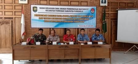 Realisasi Bansos DAPM UPK-BKAD Kec. Purwodadi. Kab. Purworejo