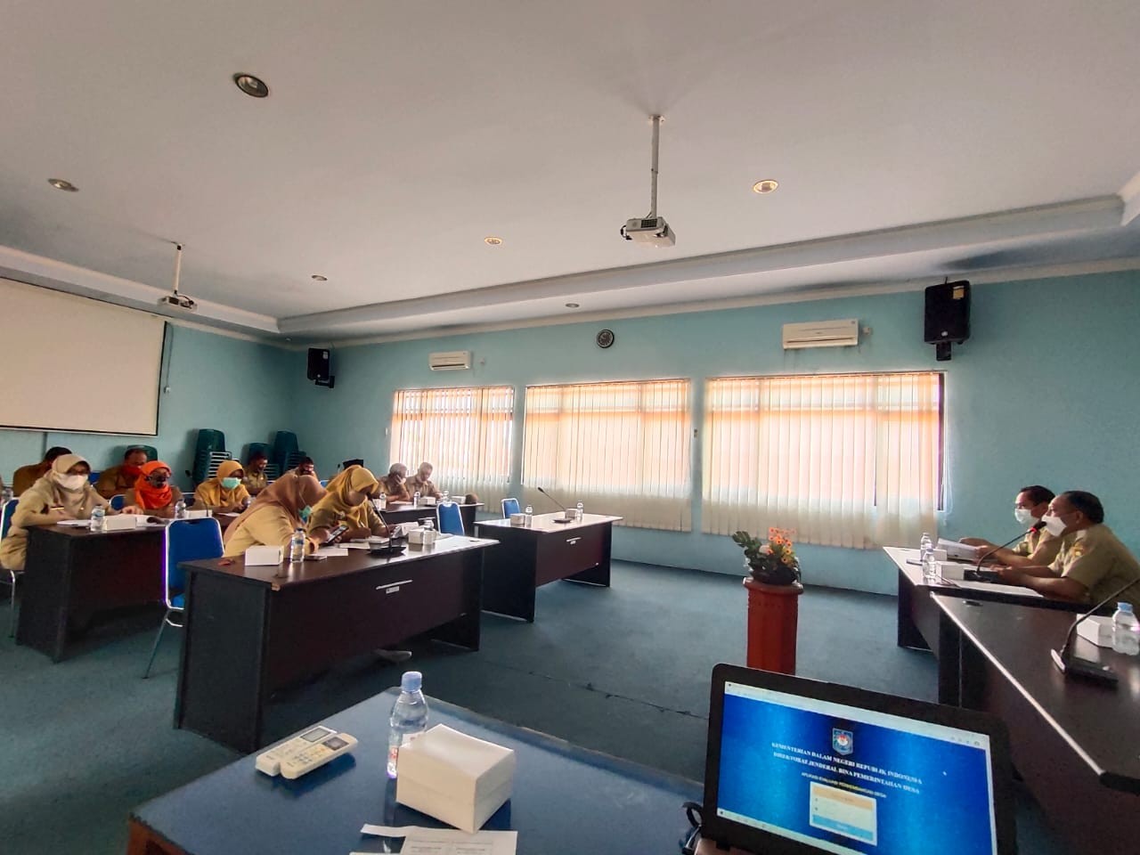 Rapat koordinasi pelaksanaan kegiatan Evaluasi Tingkat Perkembangan Desa dan Kelurahan serta Lomba Desa dan Kelurahan Kabupaten Purworejo