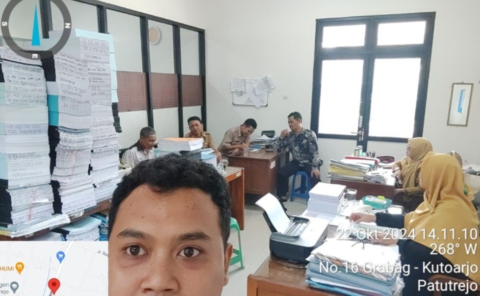 Koordinasi Pembahasan Teknis untuk Penyedia Patok dalam Pelaksanaan Kegiatan Penetapan dan Penegasan Batas Desa PPBD di Kecamatan Grabag