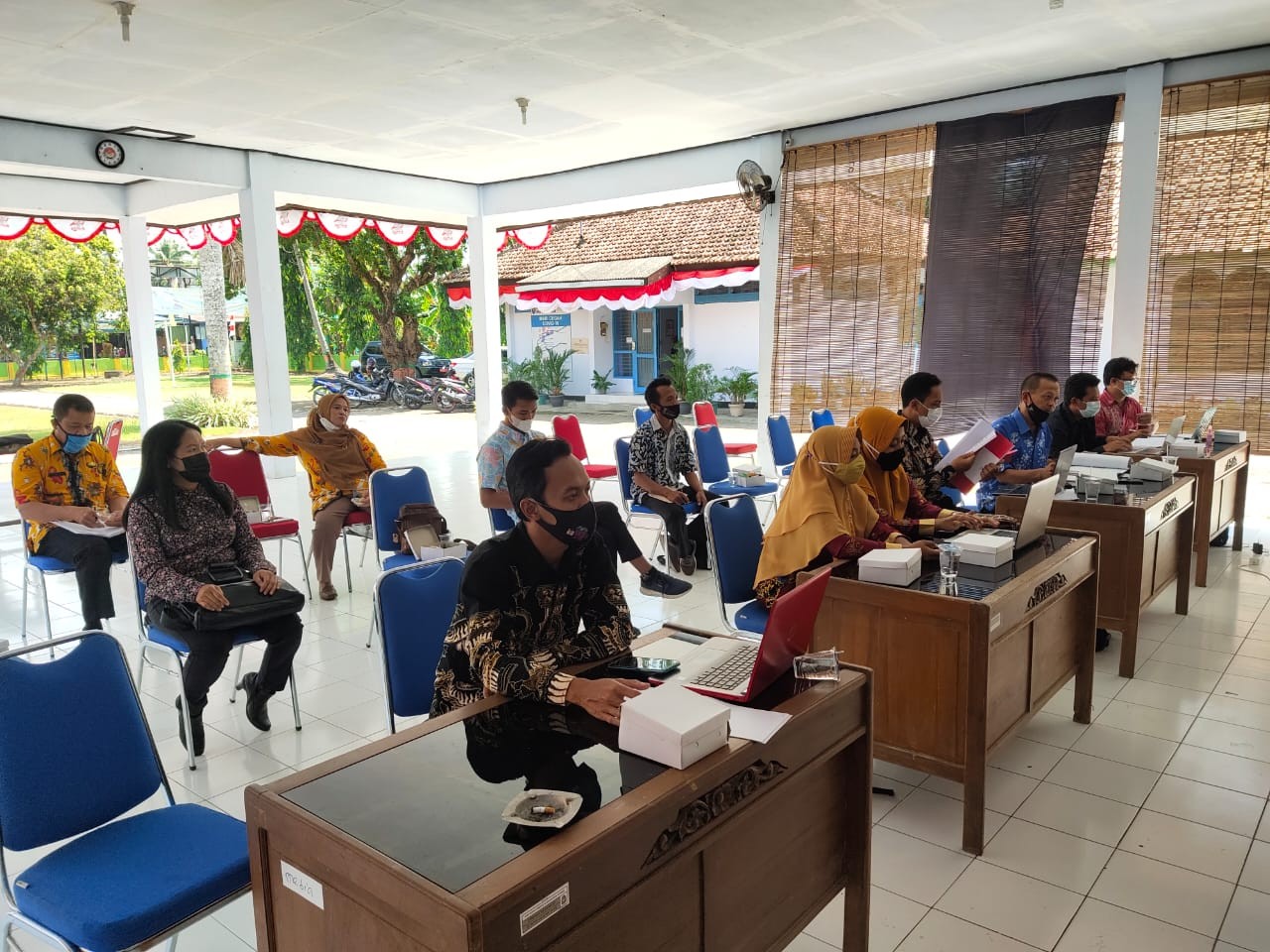 Giat tanggal 5 agustus 2021 di aula kecamatan purwodadi