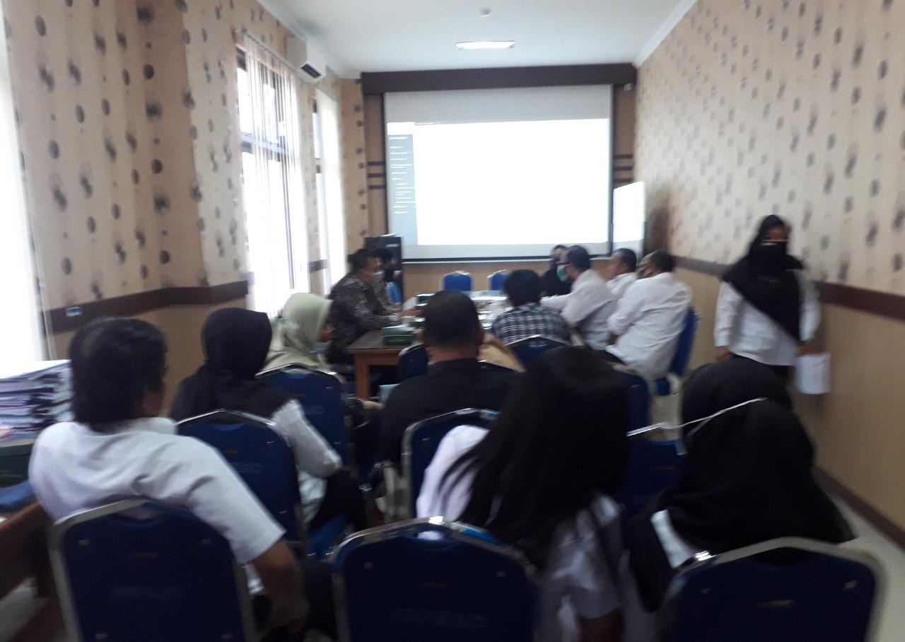 Rapat Koordinasi Iuran JKN Kades dan Perangkat Desa Bulan Januari 2021