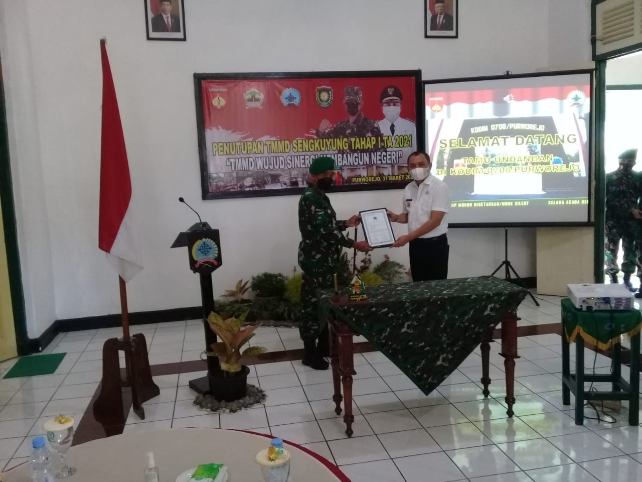  Penutupan Tmmd Sengkuyung Tahap I Tahun Anggaran 2021