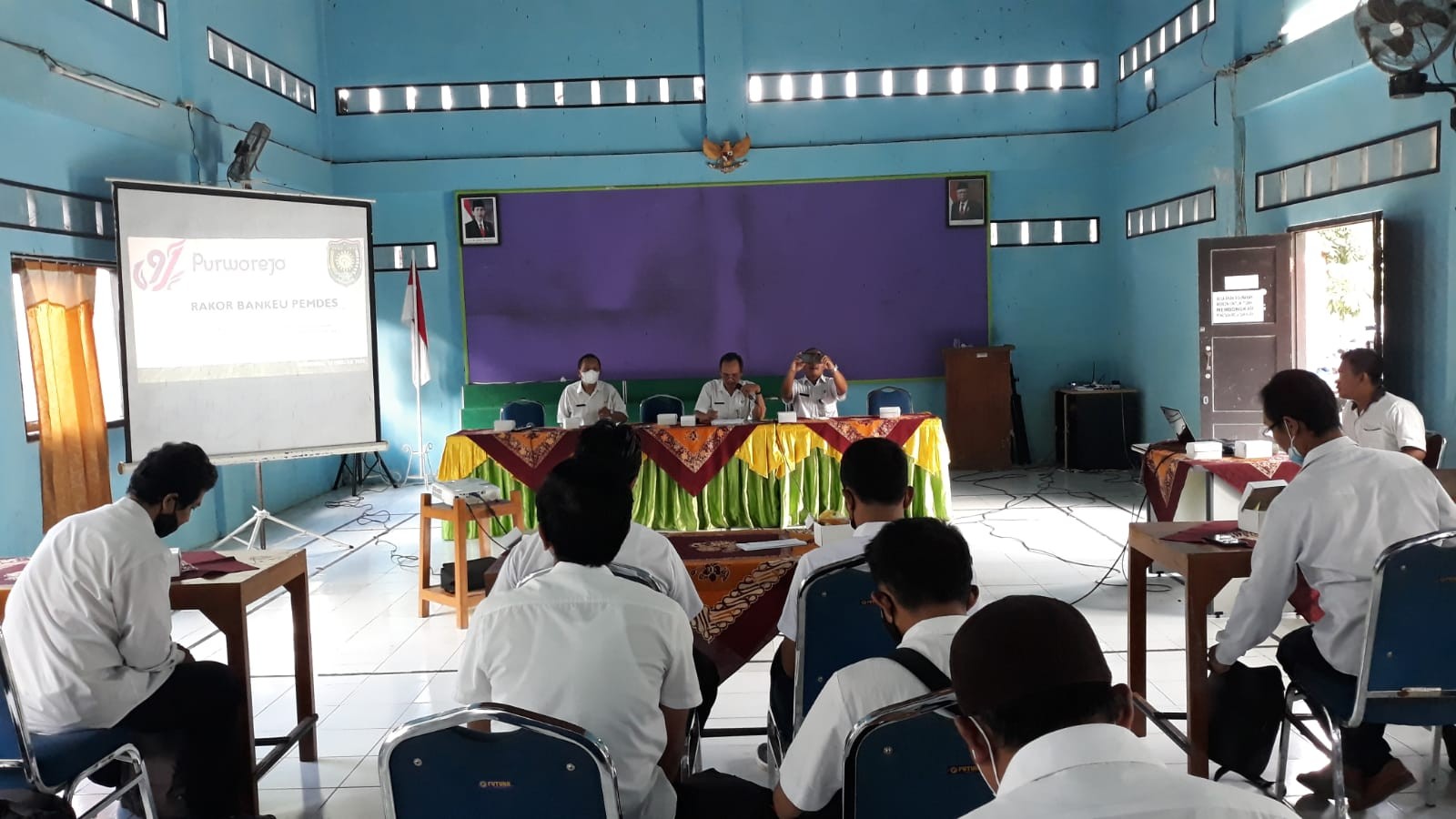 Rapat Koordinasi Teknis Persiapan Penyaluran Bantuan Keuangan kepada Pemerintah Desa yang Bersumber dari APBD Provinsi Jawa Tengah Tahun Anggaran 2022  di Kecamatan Loano