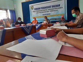 Forum RKPD Dinperkimtan Kabupaten Purworejo