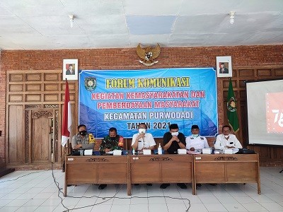 Forum Komunikasi Kegiatan Kemasyarakatan dan Pemberdayaan Masyarakat Kecamatan Purwodadi