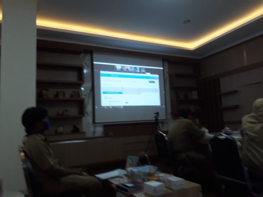 Dalam menghadiri dan mengikuti Vidcon 8 (delapan) Program Prioritas OPD Kabupaten Purworejo dengan KPK RI