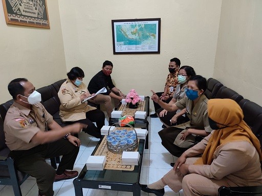 RAPAT PERSIAPAN BIMTEK BUMDESA TINGKAT DASAR KABUPATEN PURWOREJO TAHUN 2021