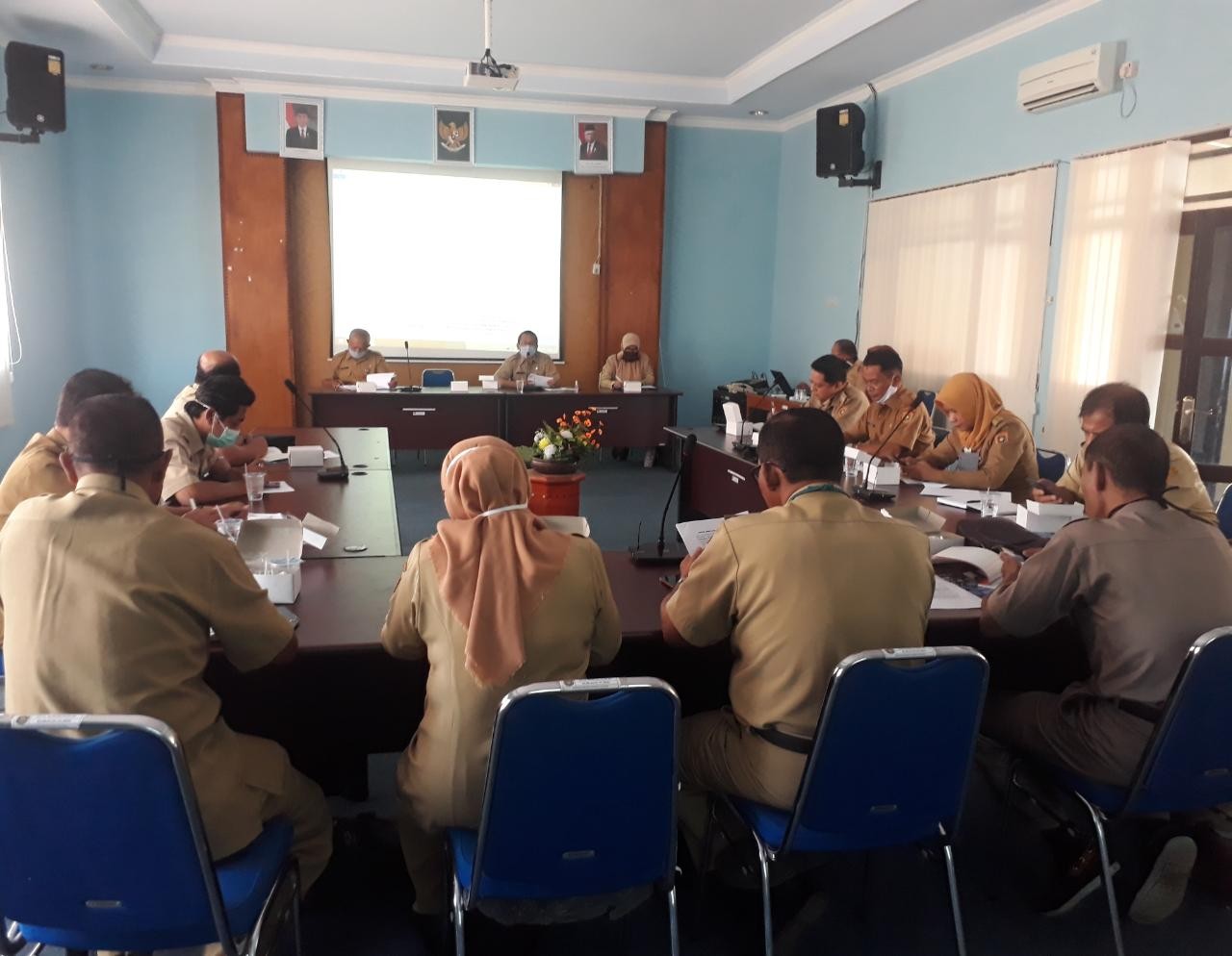 Rakor Evaluasi Dana Desa tahap I,II dan Persiapan Penyaluran Dana Desa Tahap III 