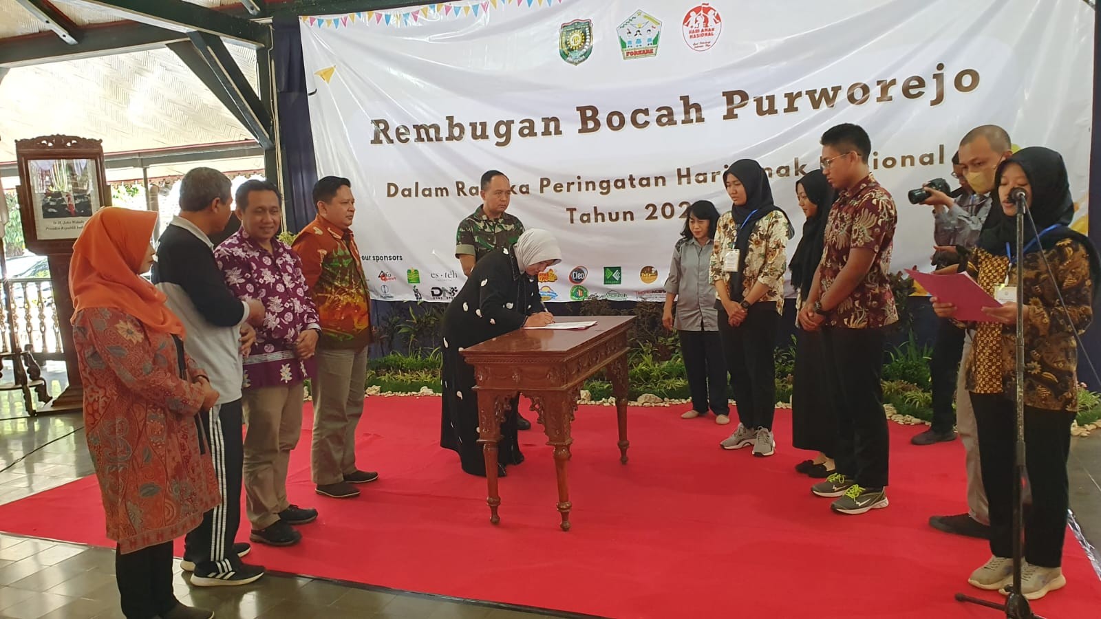 REMBUGAN BOCAH PURWOREJO DALAM RANGKA PERINGATAN HARI ANAK NASIONAL (HAN) TINGKAT KABUPATEN PURWOREJO TAHUN 202