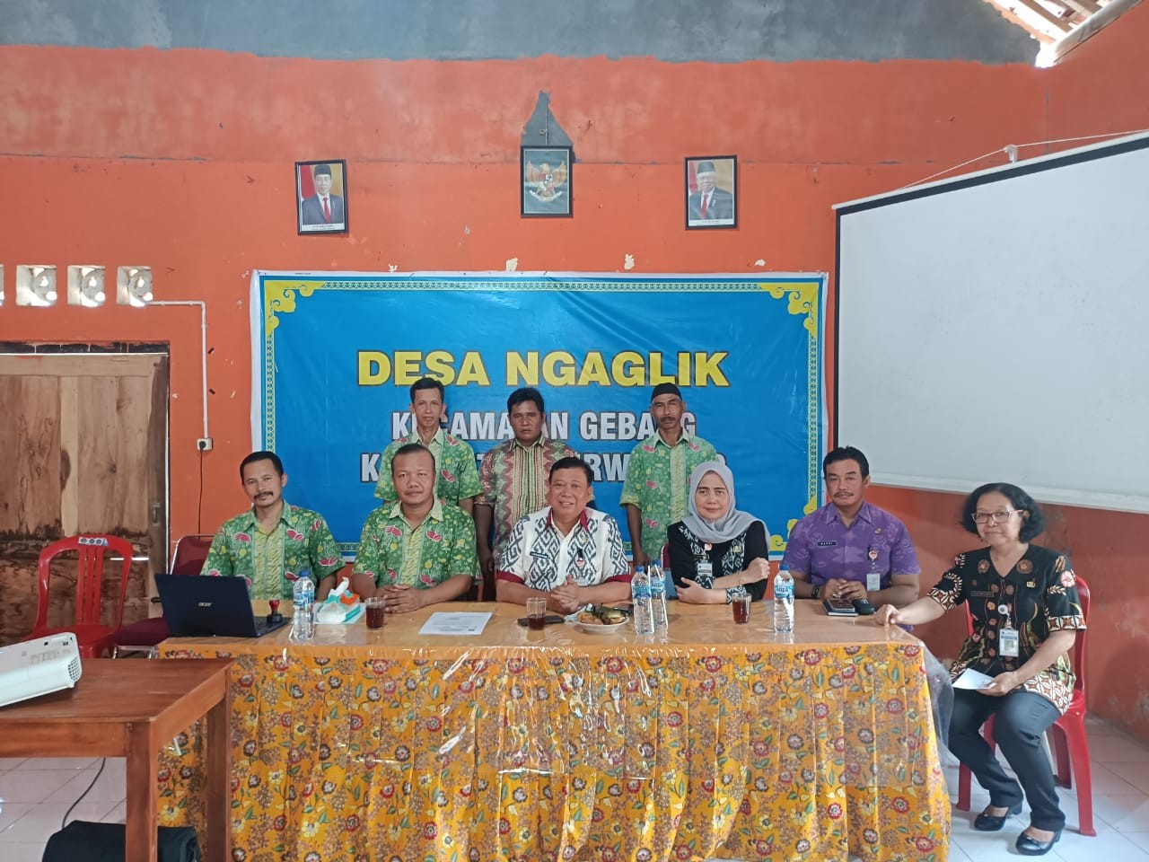 Monitoring P3PD di Desa Ngaglik Kecamatan Gebang