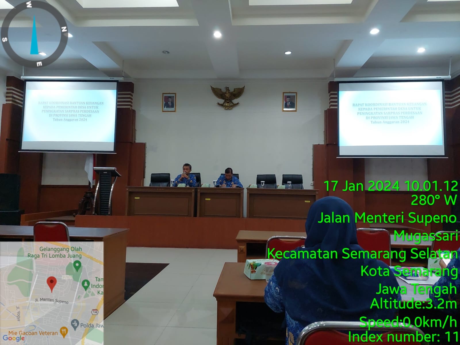 Rapat Persiapan Penyaluran Pencairan Bankeu Pemdes Bidang Sarpras TA 2024