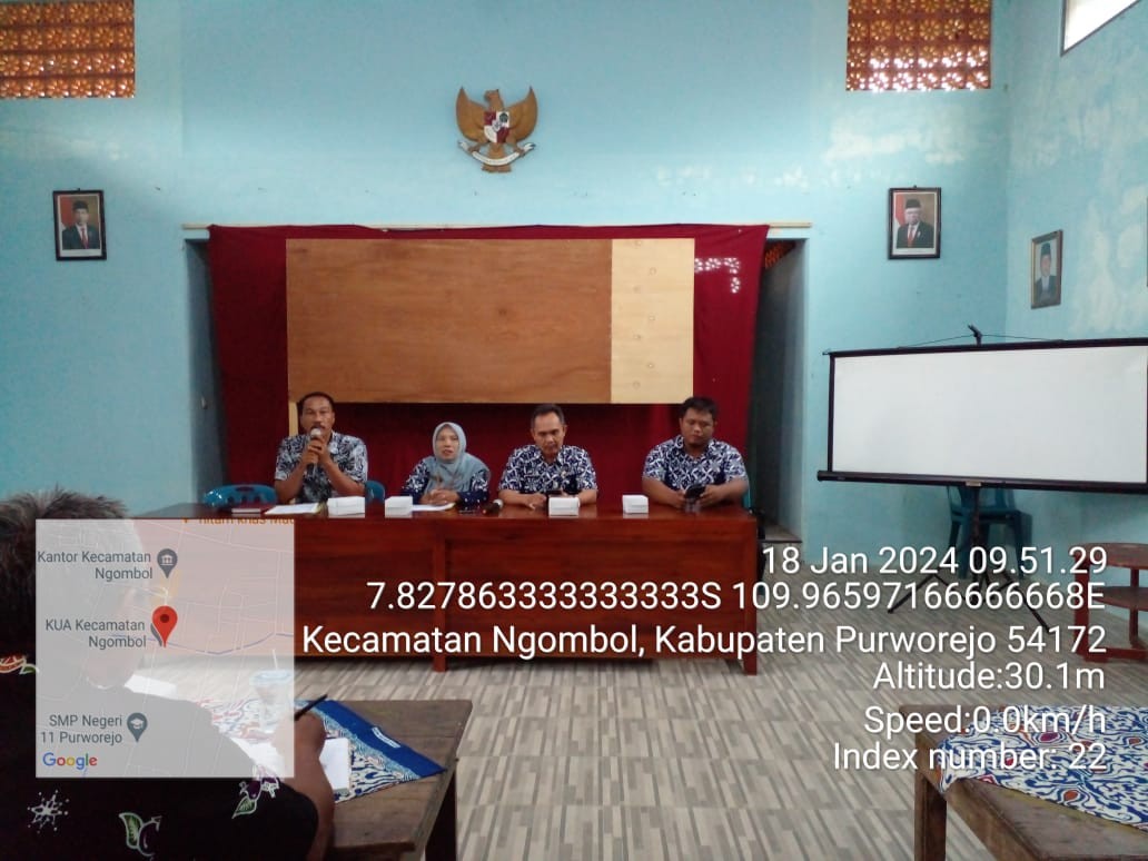 Rapat Koordinasi Bantuan Gubernur Tahun 2023 di Kecamatan Ngombol