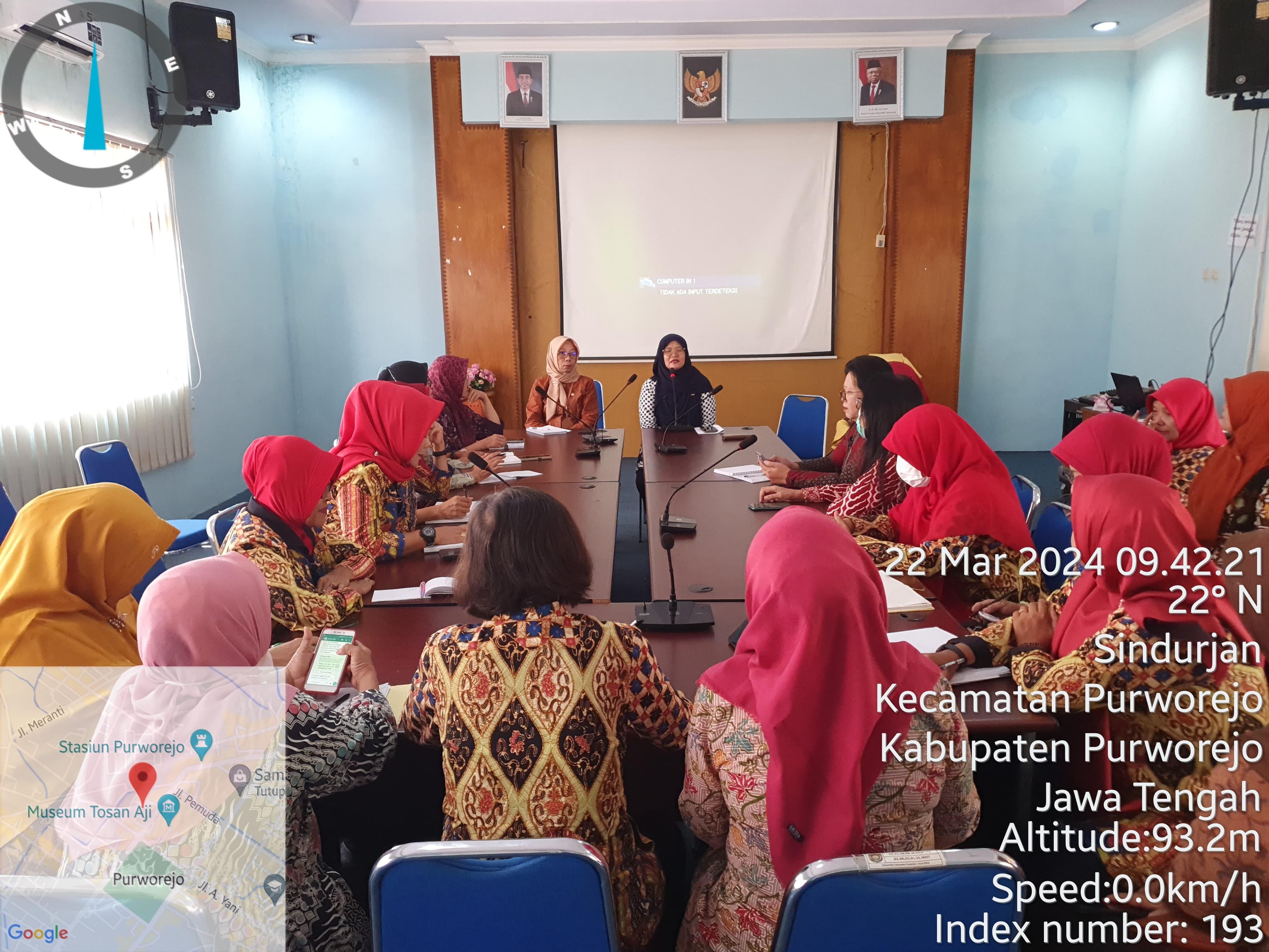 Rapat Pembentukan Forum Partisipasi Publik untuk Kesejahteraan Perempuan dan Anak (PUSPA) serta Sekolah Perempuan Cerdas Masa Kini (SERAT KARTINI)