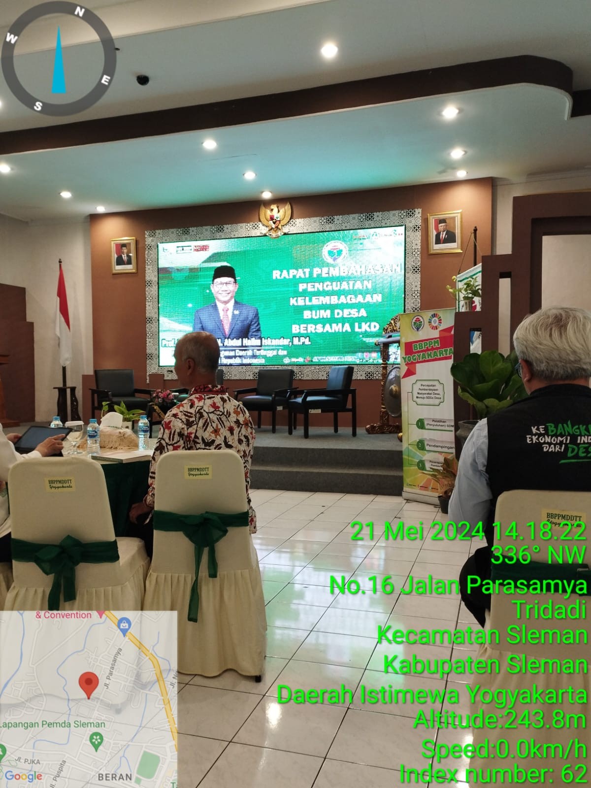 Rapat Pembahasan Penguatan Kelembagaan BUMDesa bersama LKD