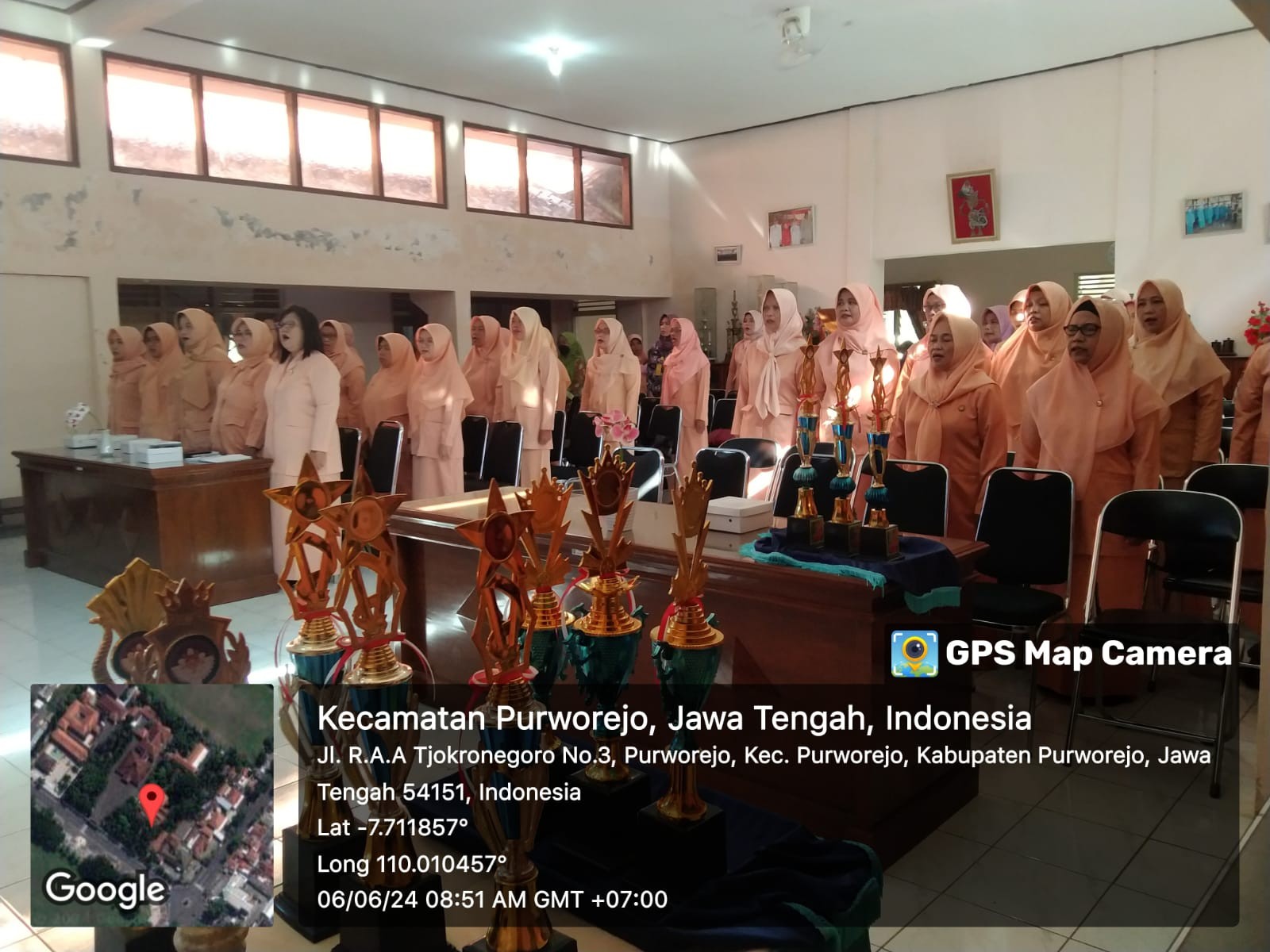 Pertemuan Rutin/ Rapat Kerja DWP Kabupaten Purworejo