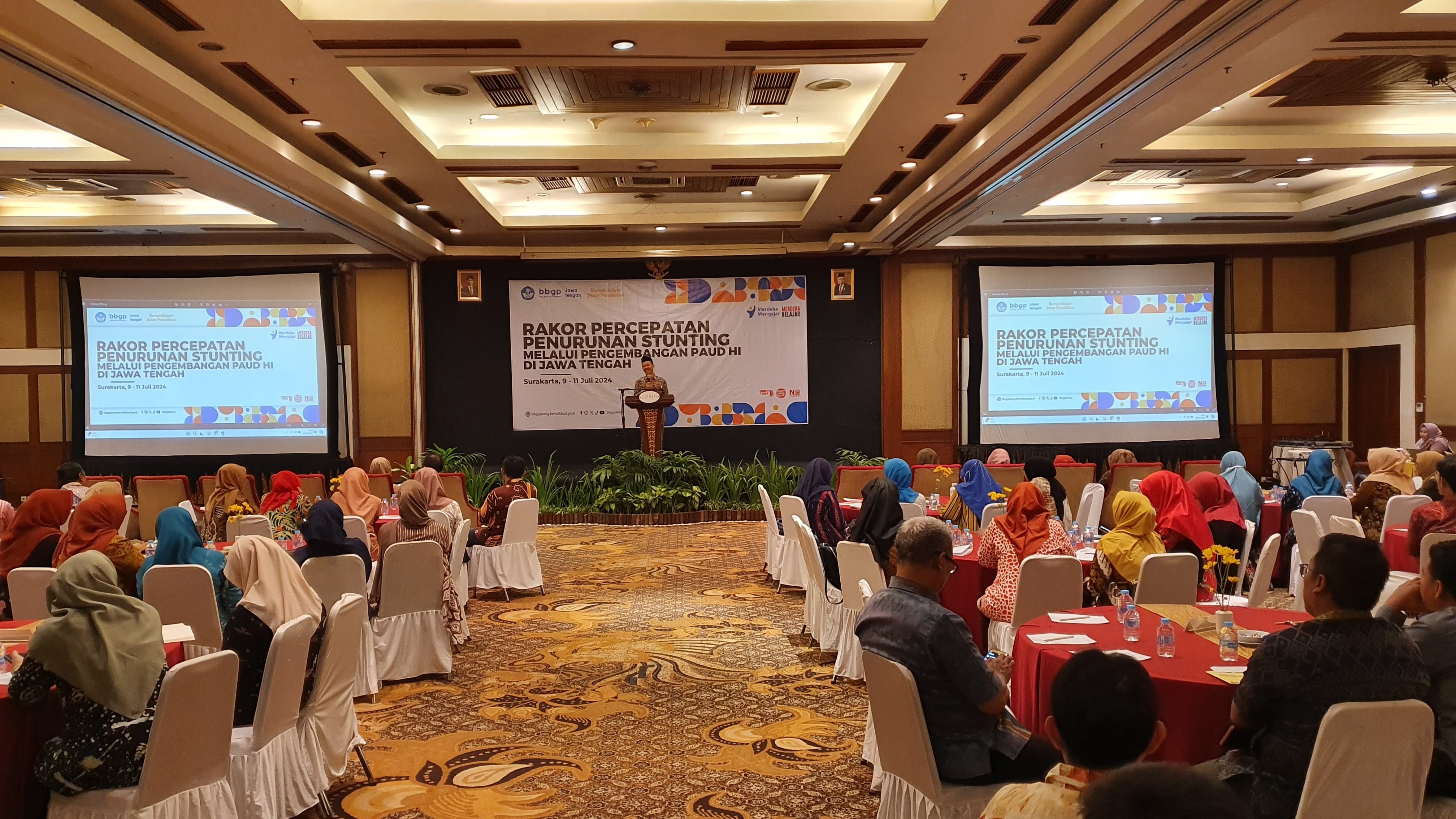 Rapat Koordinasi Percepatan Penurunan Stunting Melalui Pengembangan Anak Usia Dini Holistik Integratif (PAUD HI) di Jawa Tengah