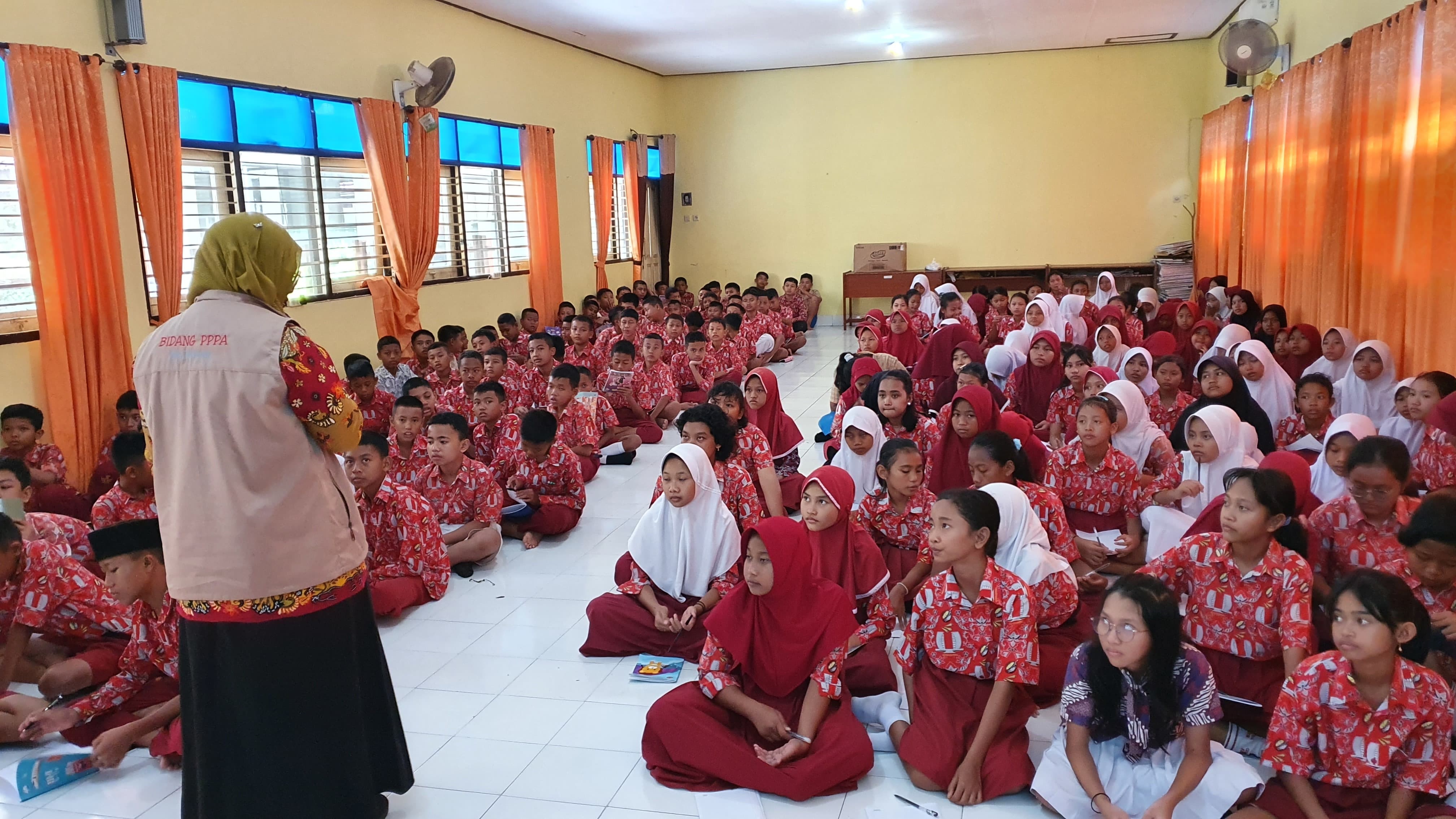 DEKLARASI SATUAN PENDIDIKAN RAMAH ANAK (SRA) SMP NEGERI 9 PURWOREJO DENGAN TEMA STOP BULLYING DAN PENCEGAHAN KEKERASAN SEKSUAL