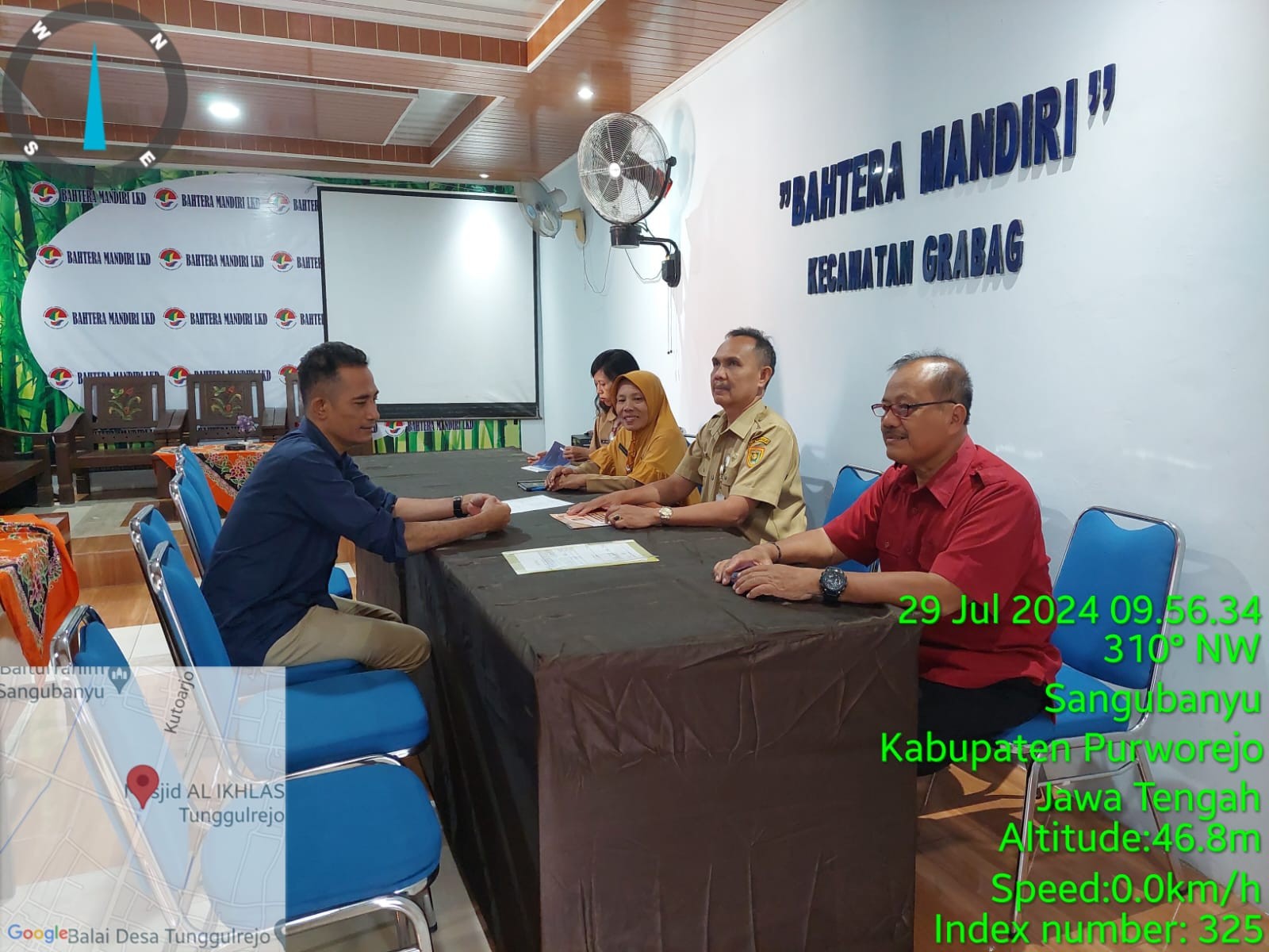 Monitoring Bumdesma Bahtera Mandiri LKD Kecamatan Grabag