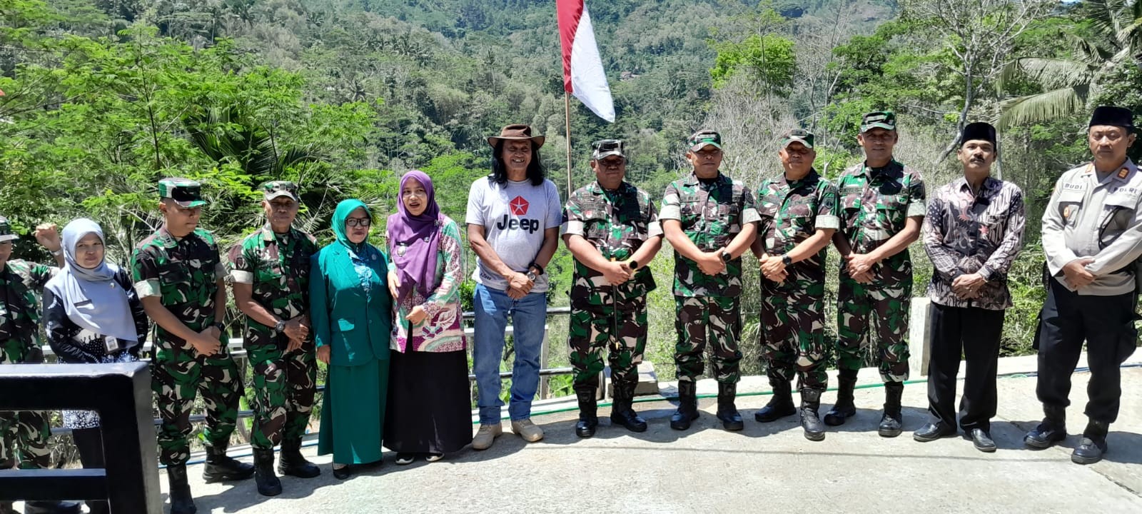 Kunjungan kerja Aster Kasad