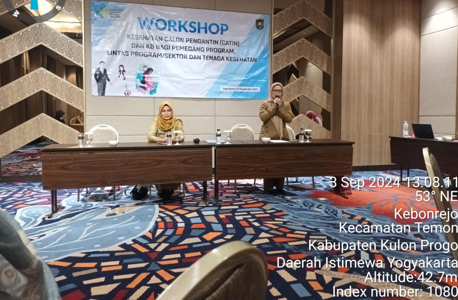 Workshop kesehatan Catin dan kB bagi pemegang program lintas sektoral/tenaga kesehatan