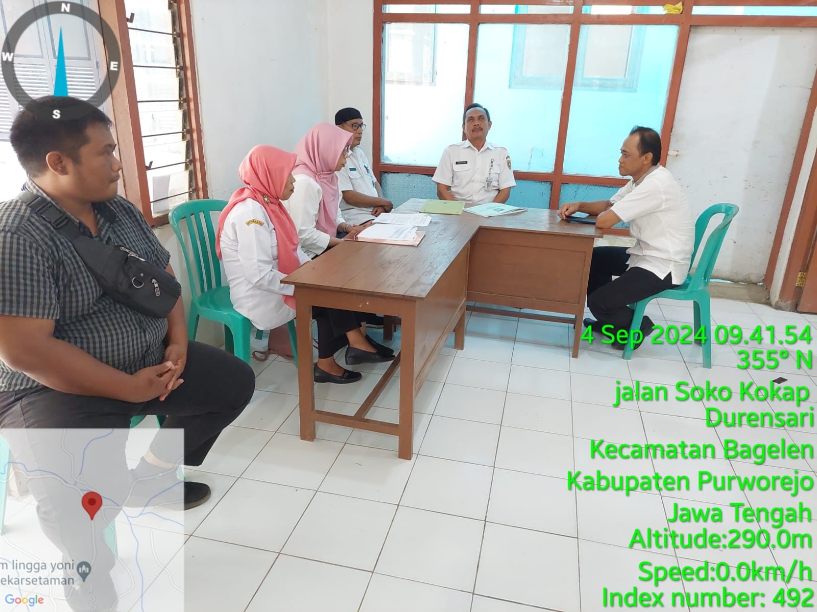 Monitoring dan Evaluasi Rencana Rehab Kantor Desa Durensari