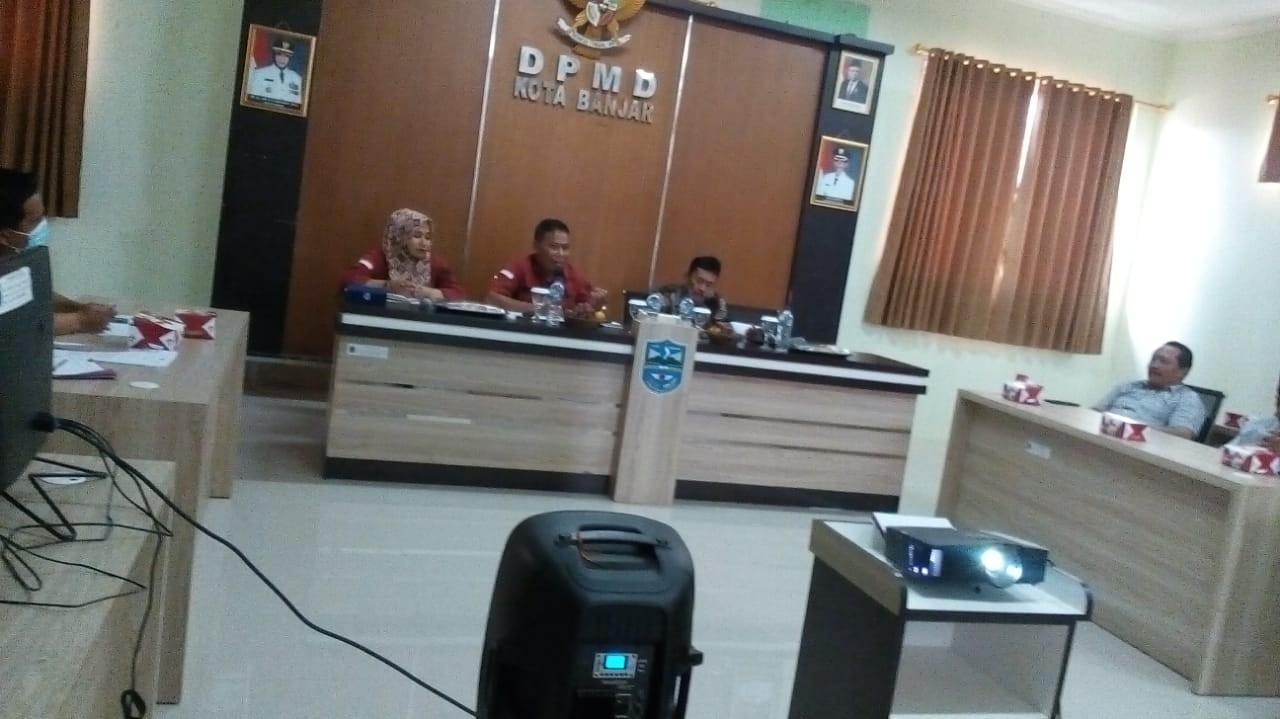 Kunjungan kerja ke DPMD Kota Banjar