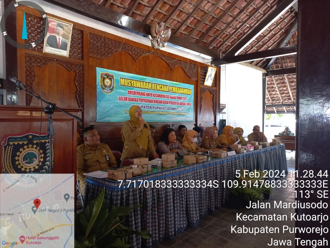 Musrenbang Kecamatan Kutoarjo