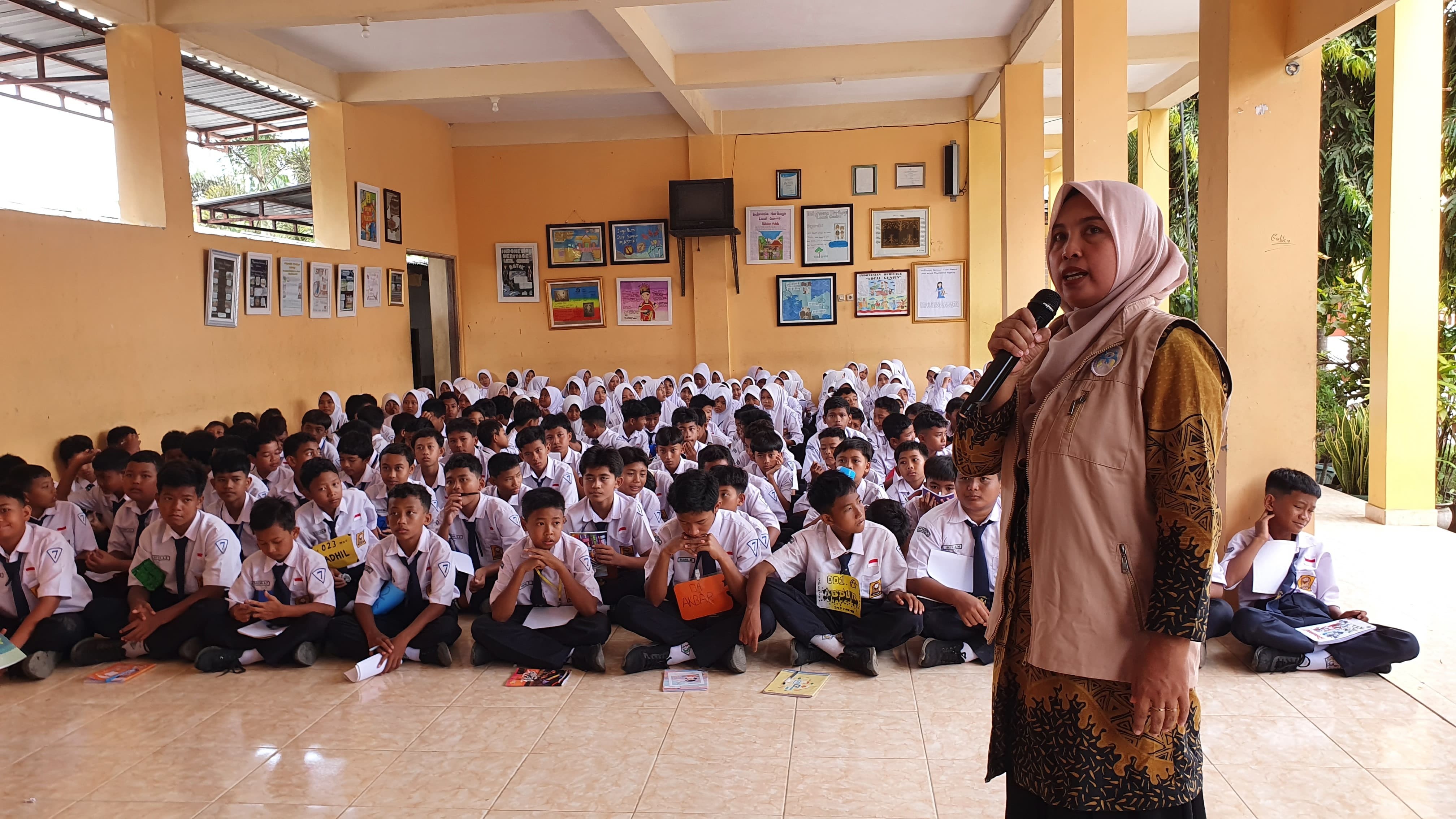 SOSIALISASI ANTI BULLYING (BERDAMAI DALAM PERBEDAAN) di SMP NEGERI 7 PURWOREJO