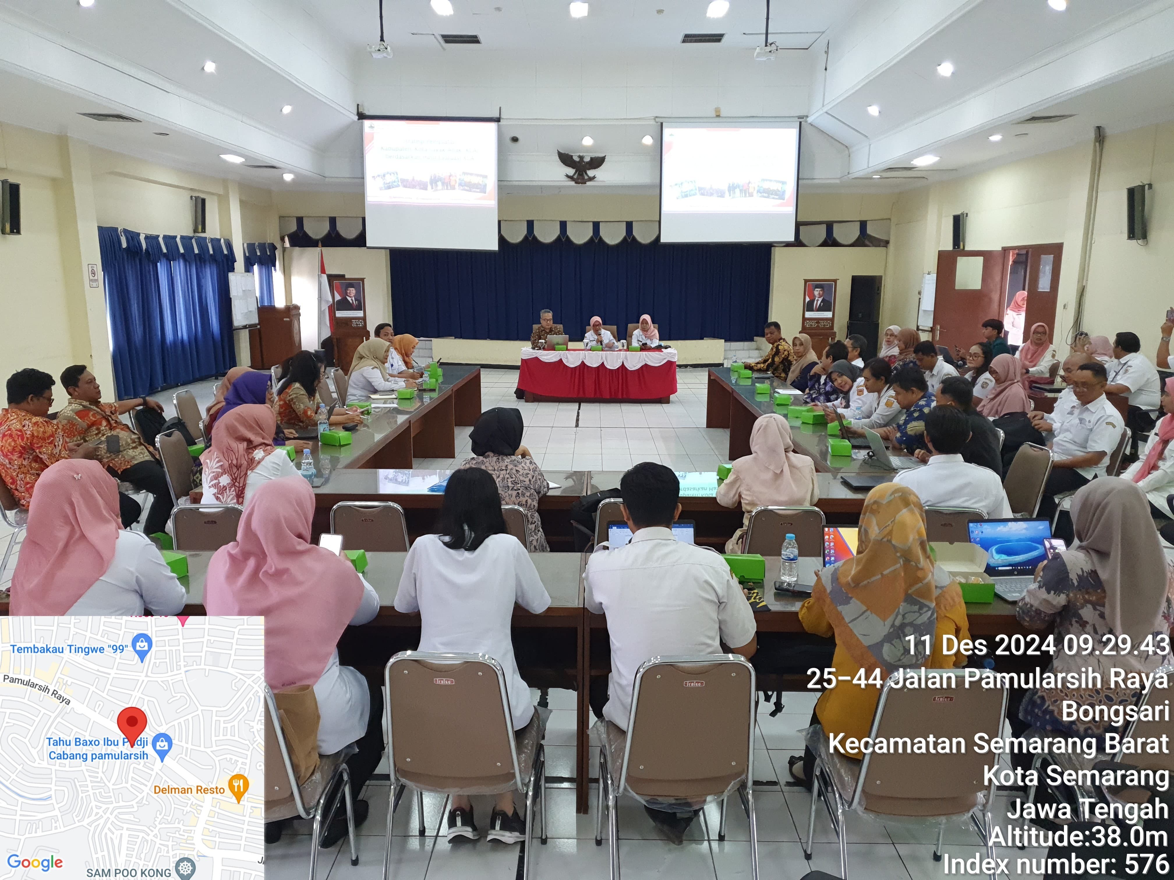 Rapat Koordinasi Evaluasi Pengembangan KLA di Provinsi Jawa Tengah