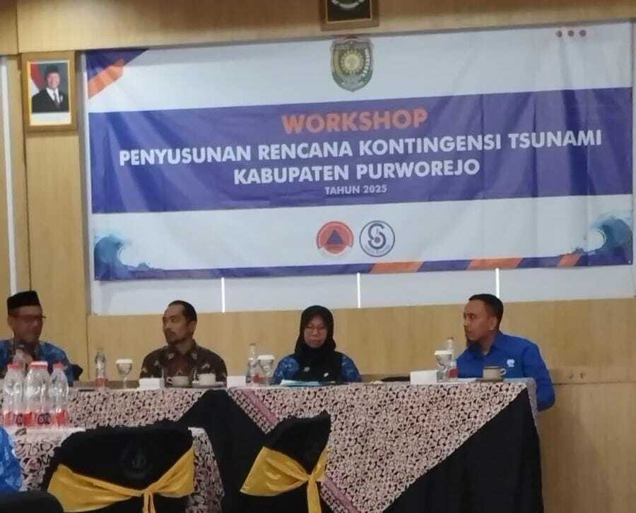 Workshop Penyusunan Rencana Kontingensi Tsunami Kabupaten Purworejo