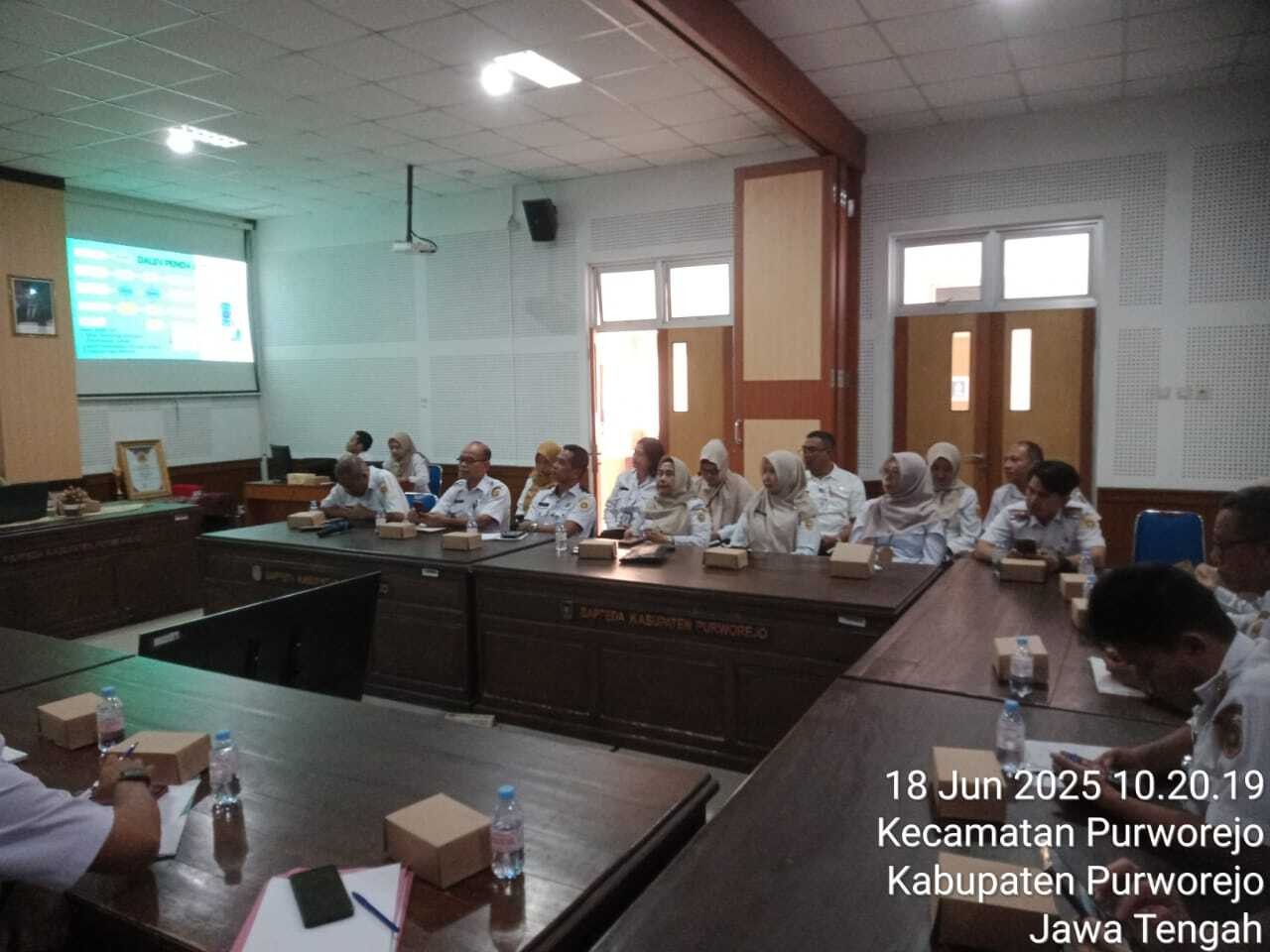 Rakor Pengendalian dan Evaluasi Perencanaan Pembangunan serta Analisis Data