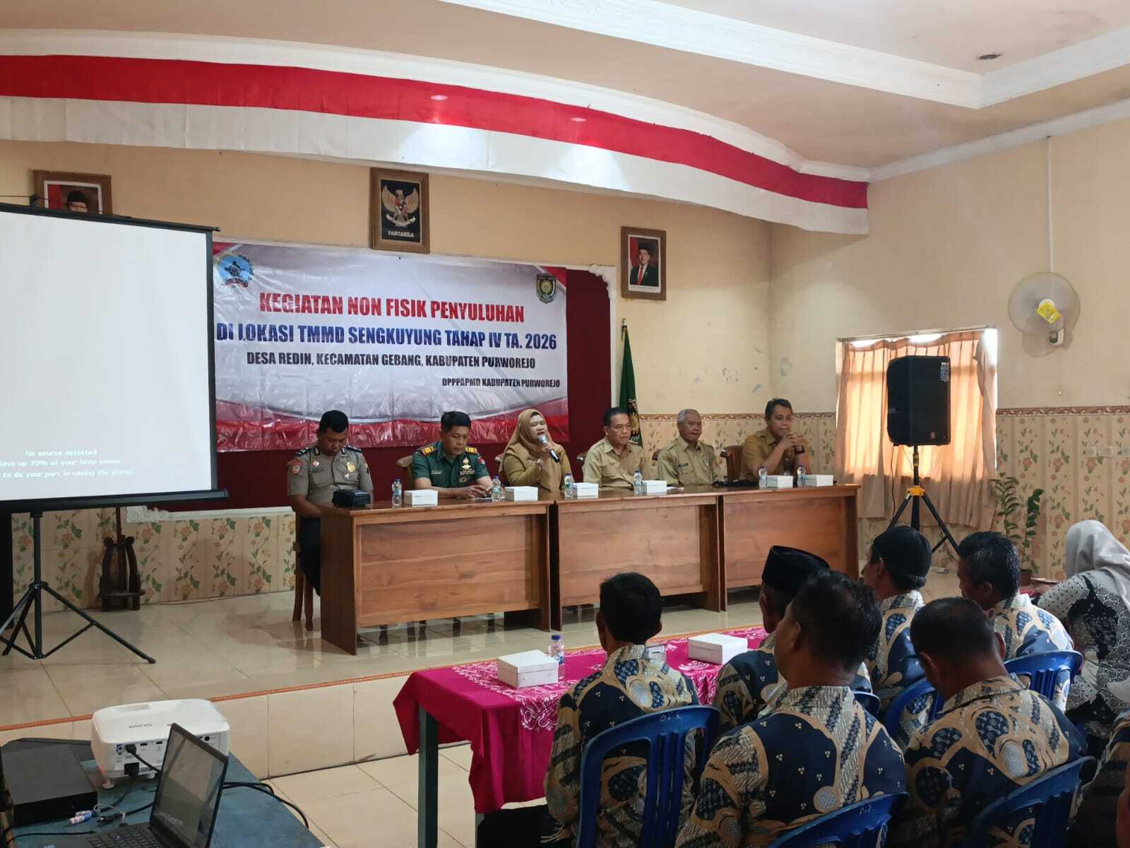 Penyuluhan TMMD Sengkuyung Tahap IV Tahun 2026