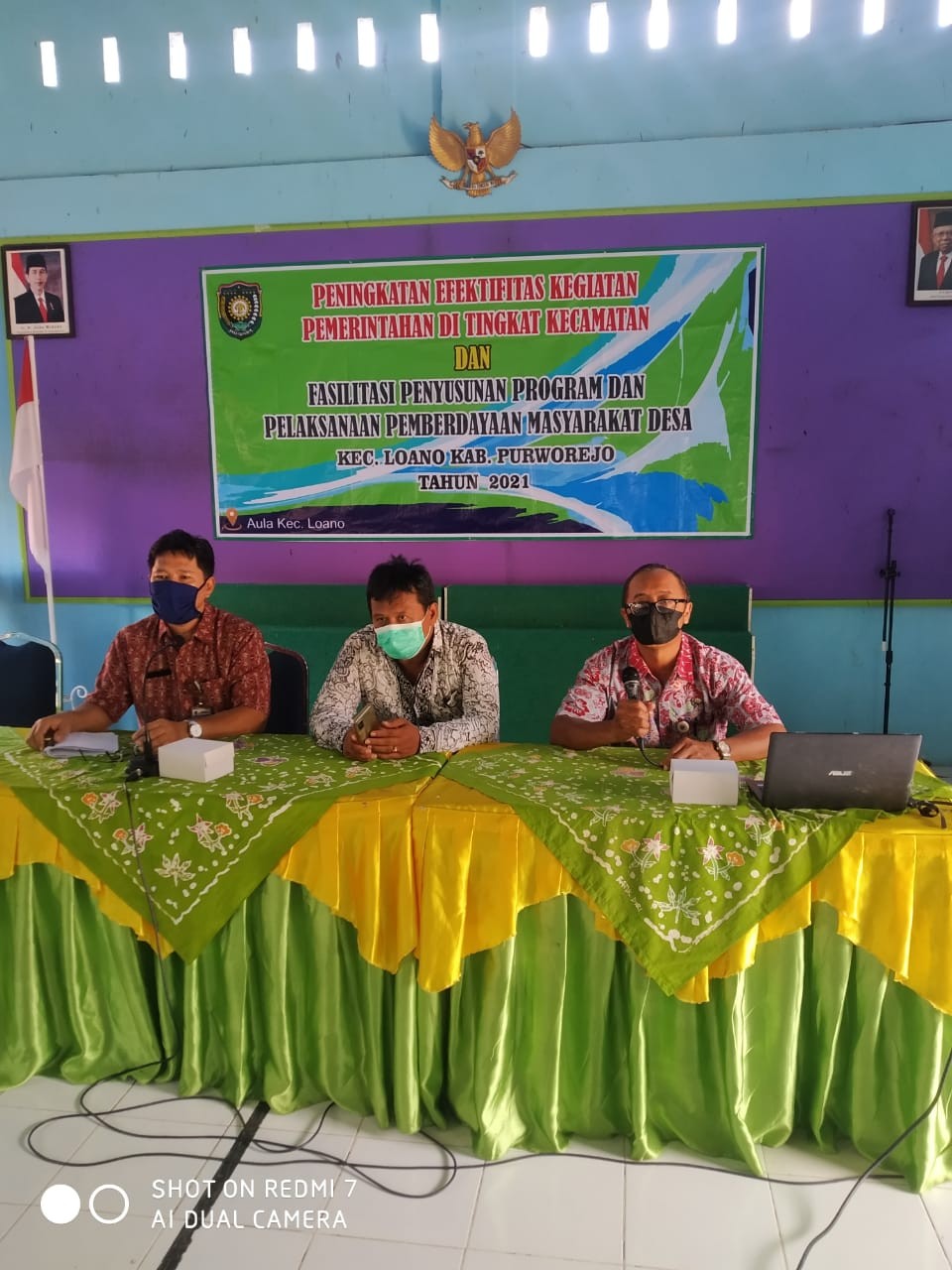 Sosialisasi pemutakhiran data SDGs tahun 2021 di Kecamatan Loano