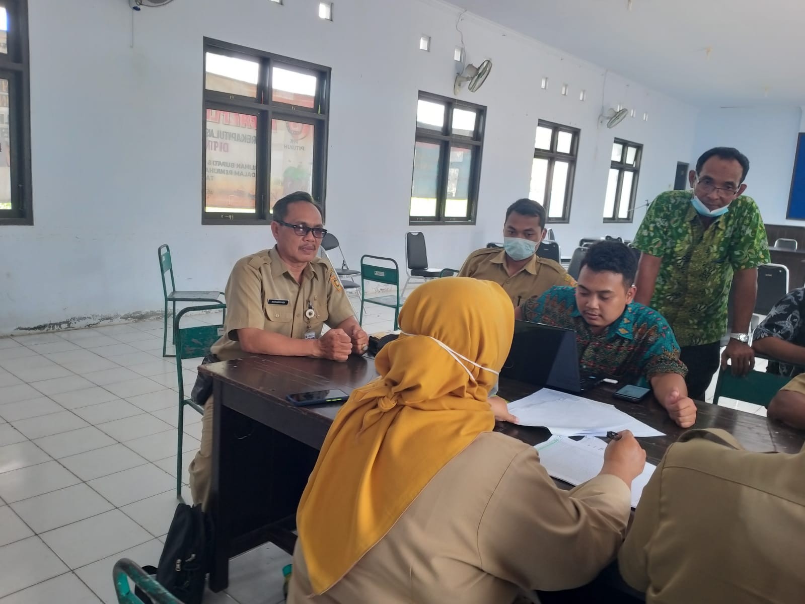 Desk pencermatan Bantuan Keuangan Gubernur tahun anggaran  2022 di kecamatan Pituruh