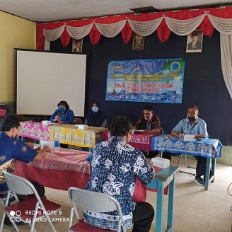 BINTEK PENINGKATAN KINERJA PELAYANAN DAN KEBERLANJUTAN KP-SPAMS/BP-SPAMS SE-KECAMATAN GEBANG DAN KECAMATAN BANYUURIP TAHUN 2020 DI DESA GINTUNGAN KECAMATAN GEBANG