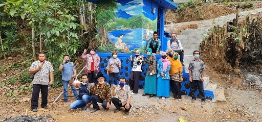 ACARA UJI FUNGSI DAN SERAH TERIMA PROGRAM PAMSIMAS TA. 2020 DI DESA KALIGLAGAH KECAMATAN KEMIRI