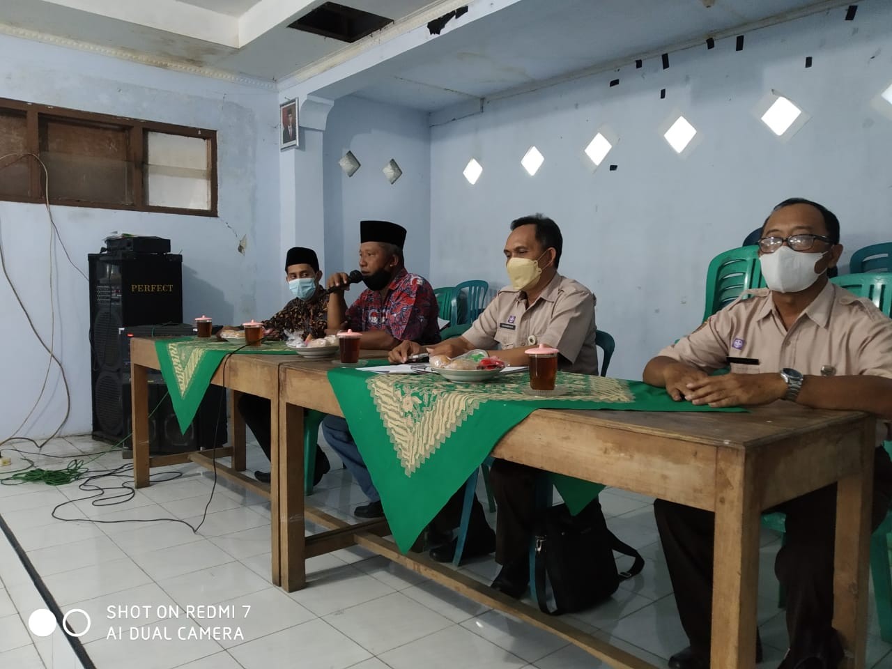 Monitoring KKN STAINU Purworejo  didesa Luning Kec. Kemiri Selasa 14 Des. 2021