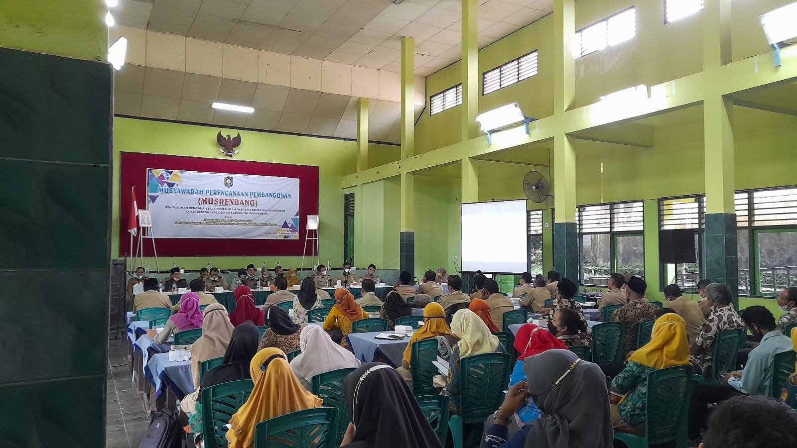 Monitoring Kegiatan Musrenbang Penyusunan RKPD Kabupaten Purworejo Tahun 2023 di Kecamatan Kaligesing