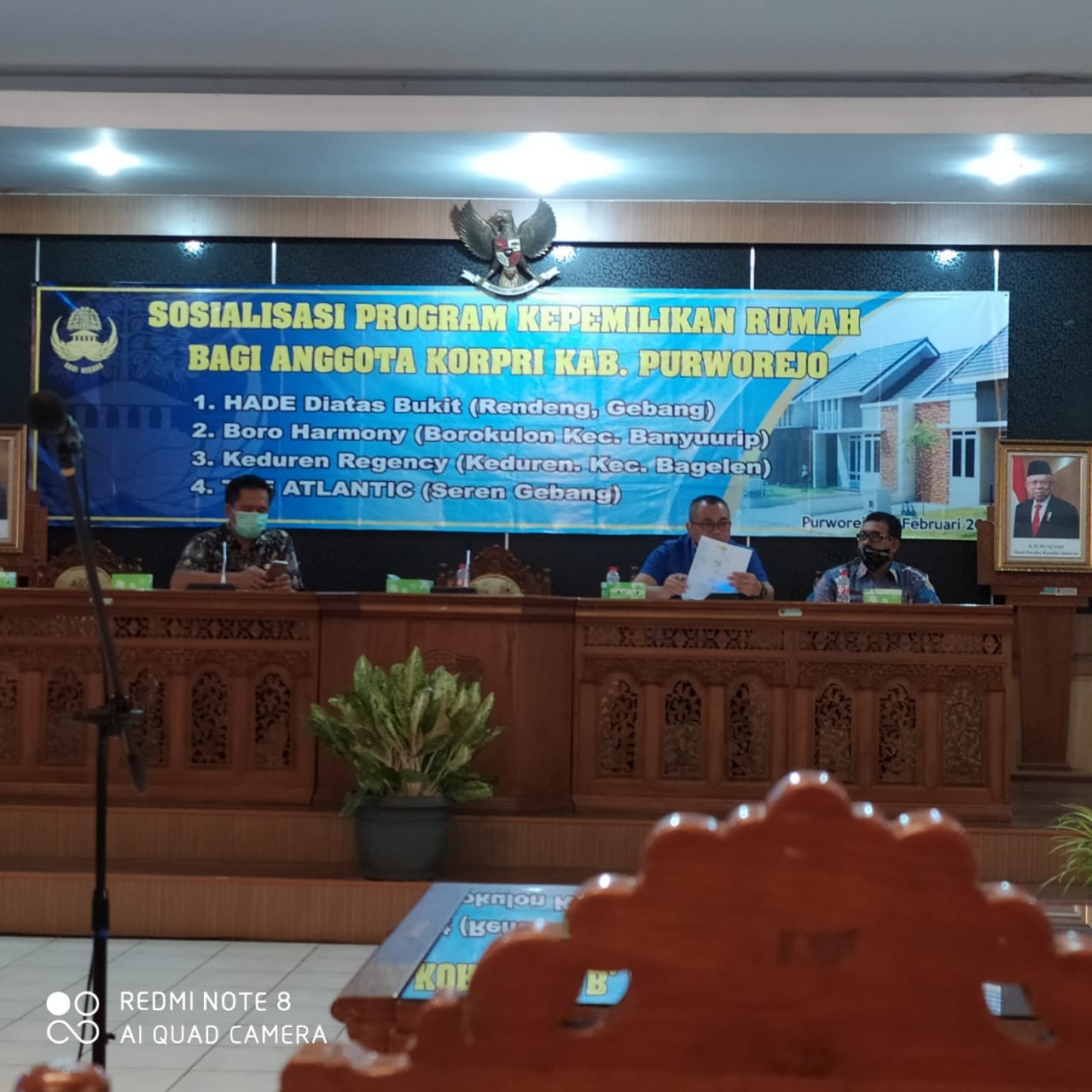 Rapat Sosialisasi Program Pemilikan Rumah Bagi anggota Korpri