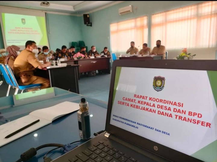 Rapat Koordinasi Camat, Kepala Desa, dan BPD serta Kebijakan Dana Tranfer