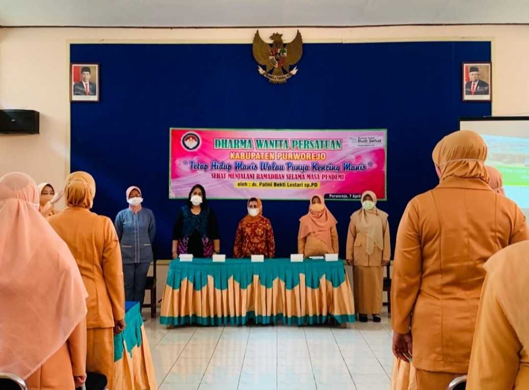 Rapat Dharma Wanita Persatuan Kab Purworejo