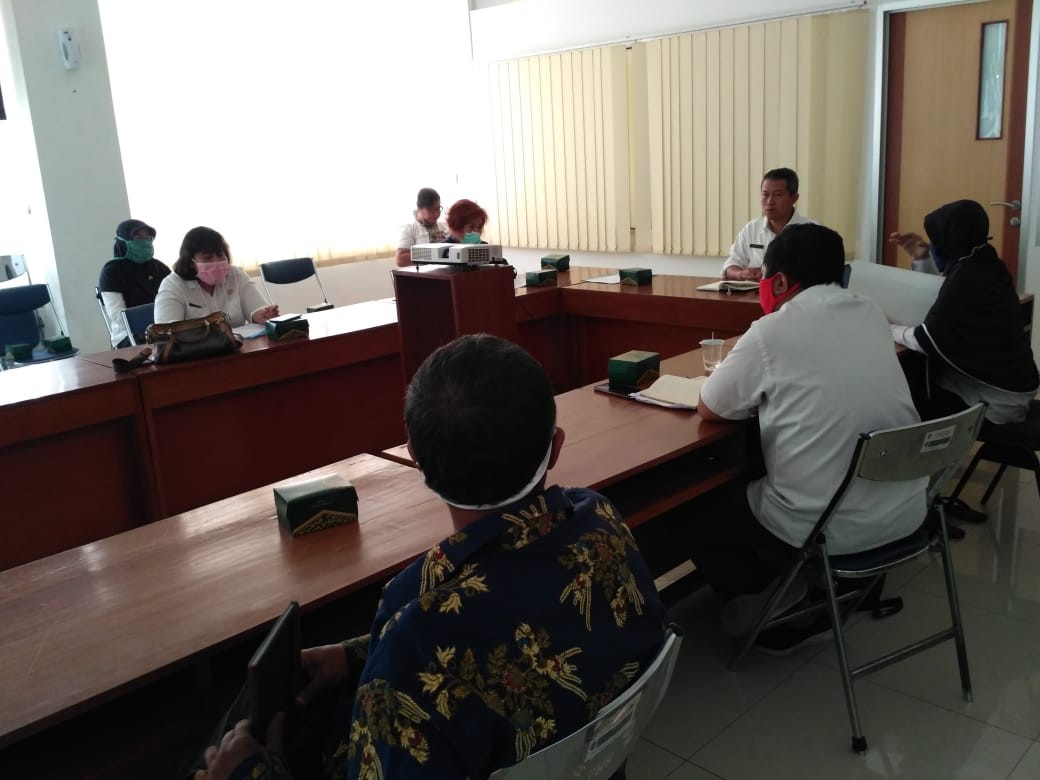 RAPAT PERSIAPAN PENYUSUNAN DOKUMEN RENCANA AKSI DAERAH  AIR MINUM DAN PENYEHATAN LINGKUNGAN (RAD AMPL) KABUPATEN PURWOREJO TAHUN 2020 - 2024