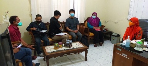 Rapat Koordinasi dengan Yayasan YAKKUM tentang rencana pemberian penghargaan kepada Desa Inklusi 