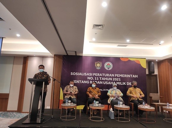 Rapat Sosialisasi Peraturan Pemerintah No.11 Tahun 2021