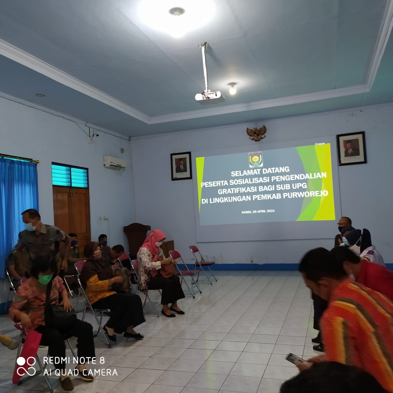 Sosialisasi gratifikasi di insoektorat