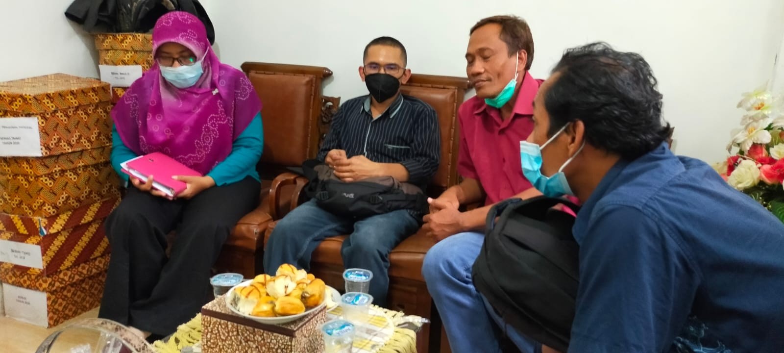 Rapat koordinasi dg Yakkum dalam persiapan penyelenggaraan pemberian penghargaan Desa Inklusi  kategori Mentor, Utama dan Madya